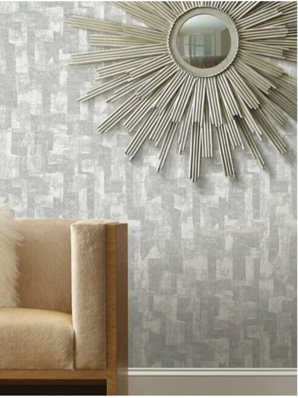 Nikki Chu "Capetown" Peel and Stick Wallpaper Gray — Discontinued!!! — 3 Rolls